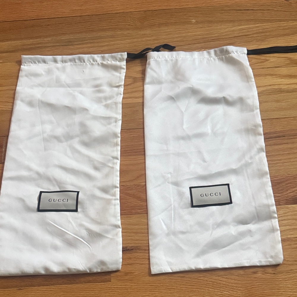 Gucci White Storage Bags